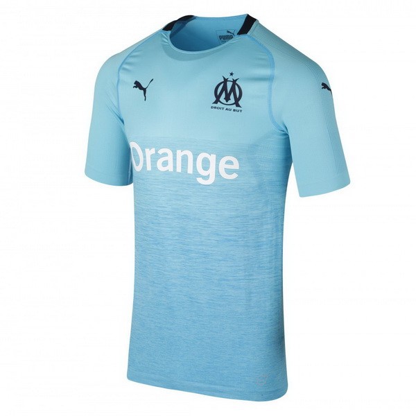 Marseille Trikot Ausweich 2018-19 Blau Fussballtrikots Günstig